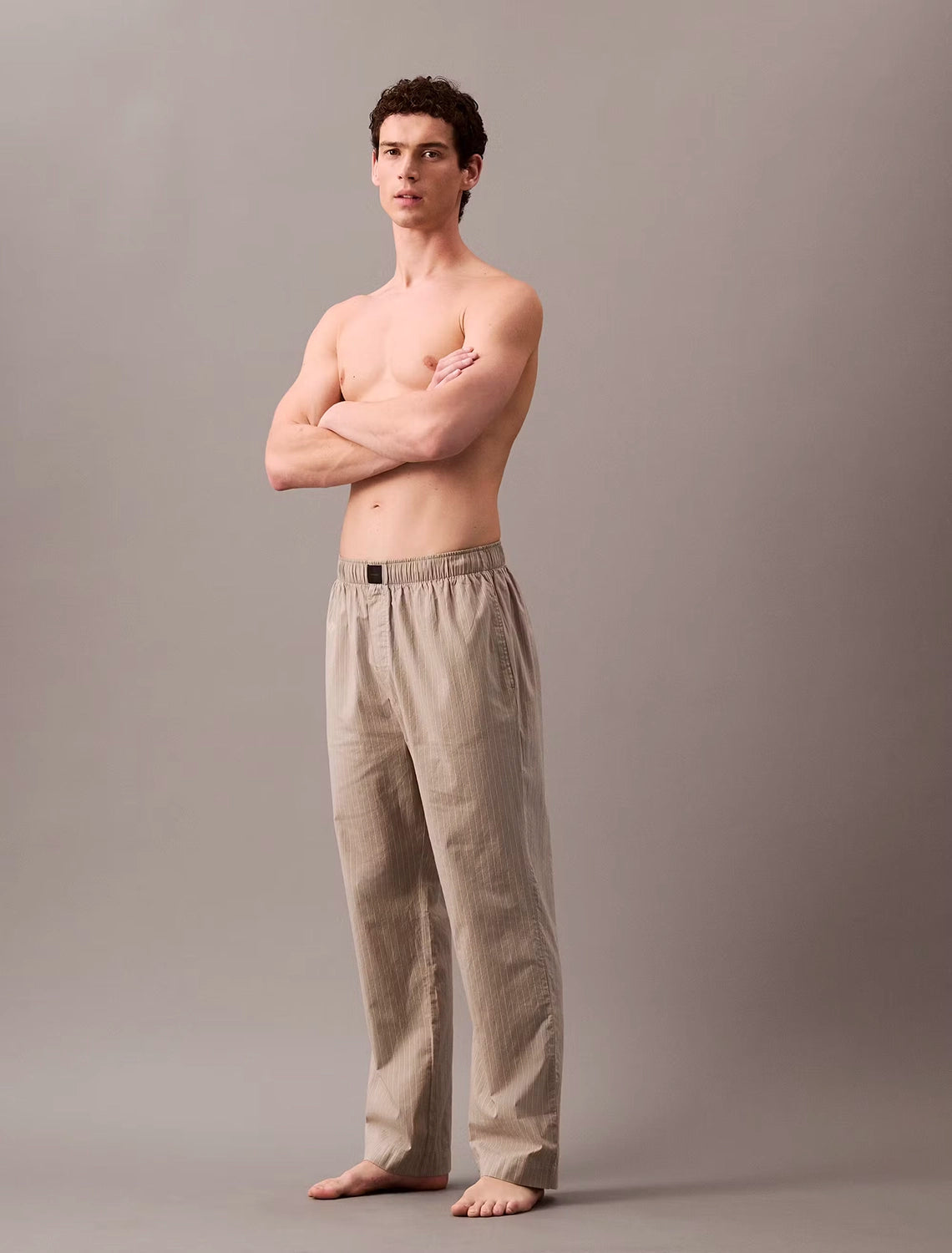 CALVIN KLEIN COTTON POPLIN SLEEP PANT NM2691