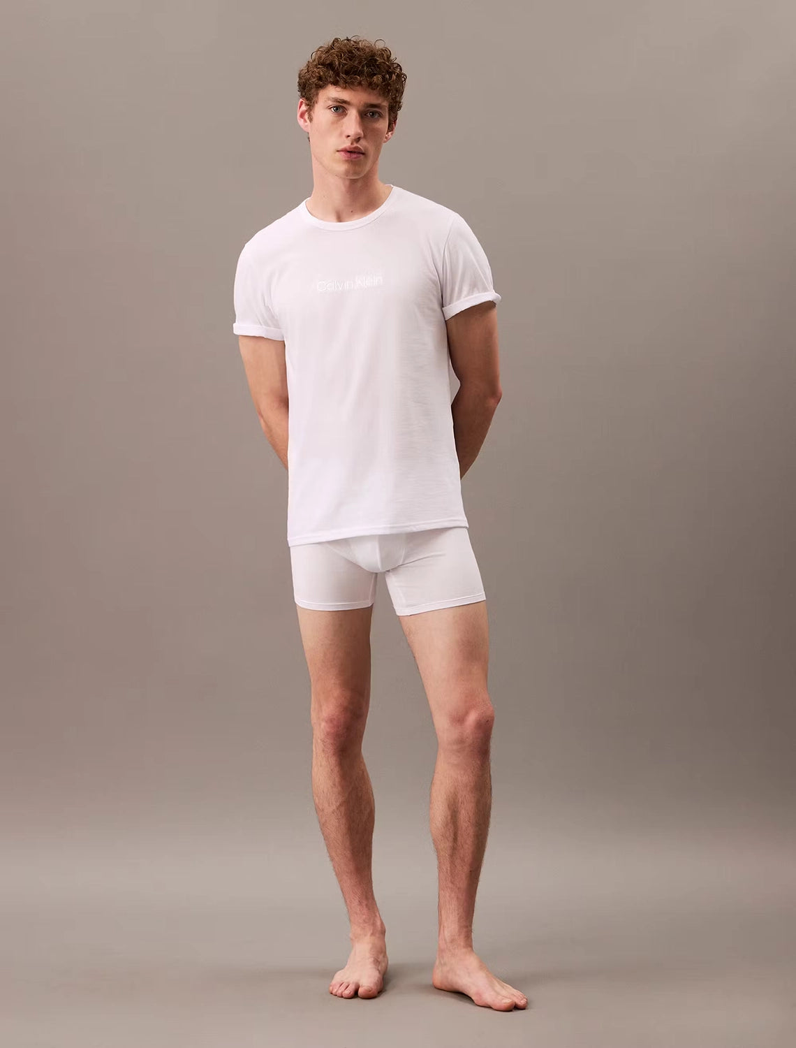 CALVIN KLEIN S/S CREW NECK LOGO LOUNGE T-SHIRT NM2748