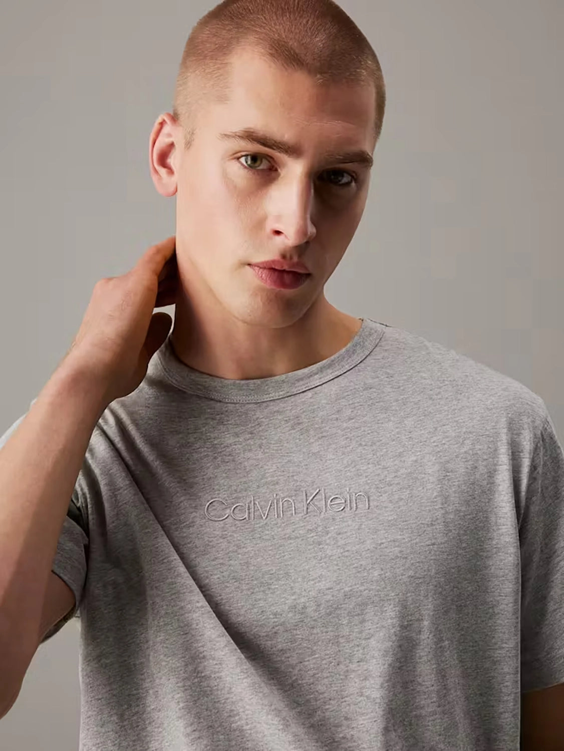 CALVIN KLEIN S/S CREW NECK LOGO LOUNGE T-SHIRT NM2748