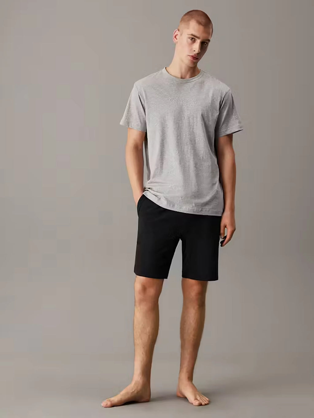 CALVIN KLEIN S/S CREW NECK LOGO LOUNGE T-SHIRT NM2748