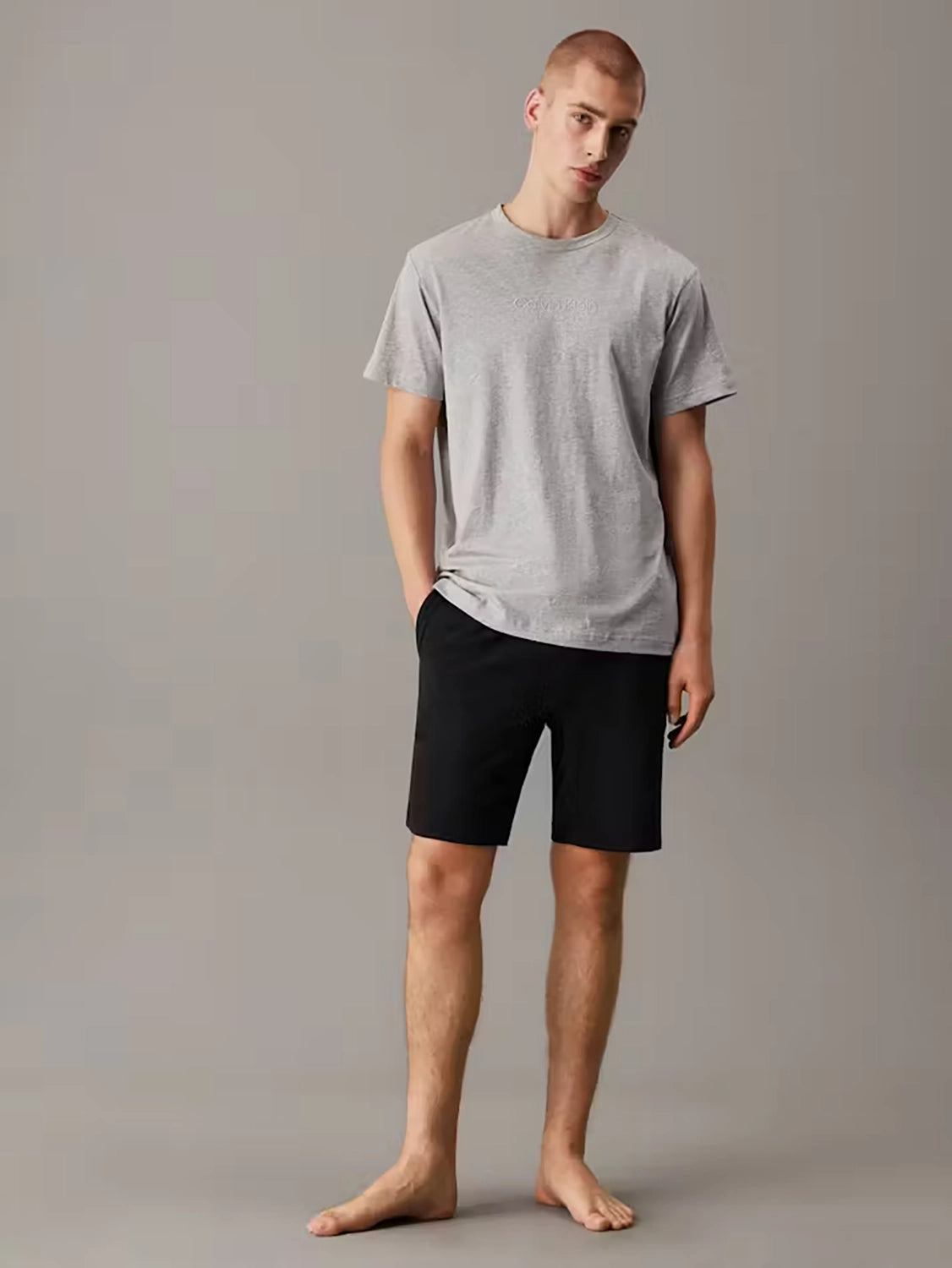 CALVIN KLEIN S/S CREW NECK LOGO LOUNGE T-SHIRT NM2748