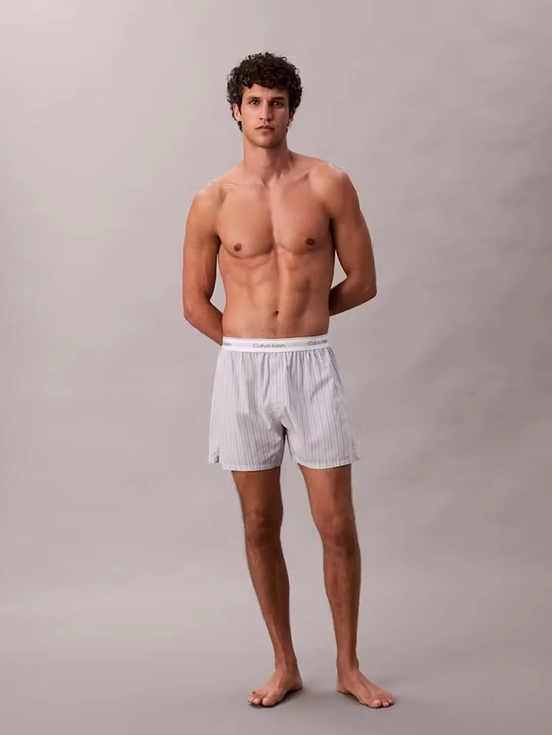 CALVIN KLEIN COTTON TRAD BOXER SHORTS NM2831