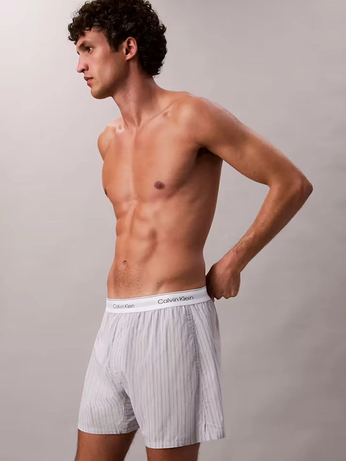 CALVIN KLEIN COTTON TRAD BOXER SHORTS NM2831