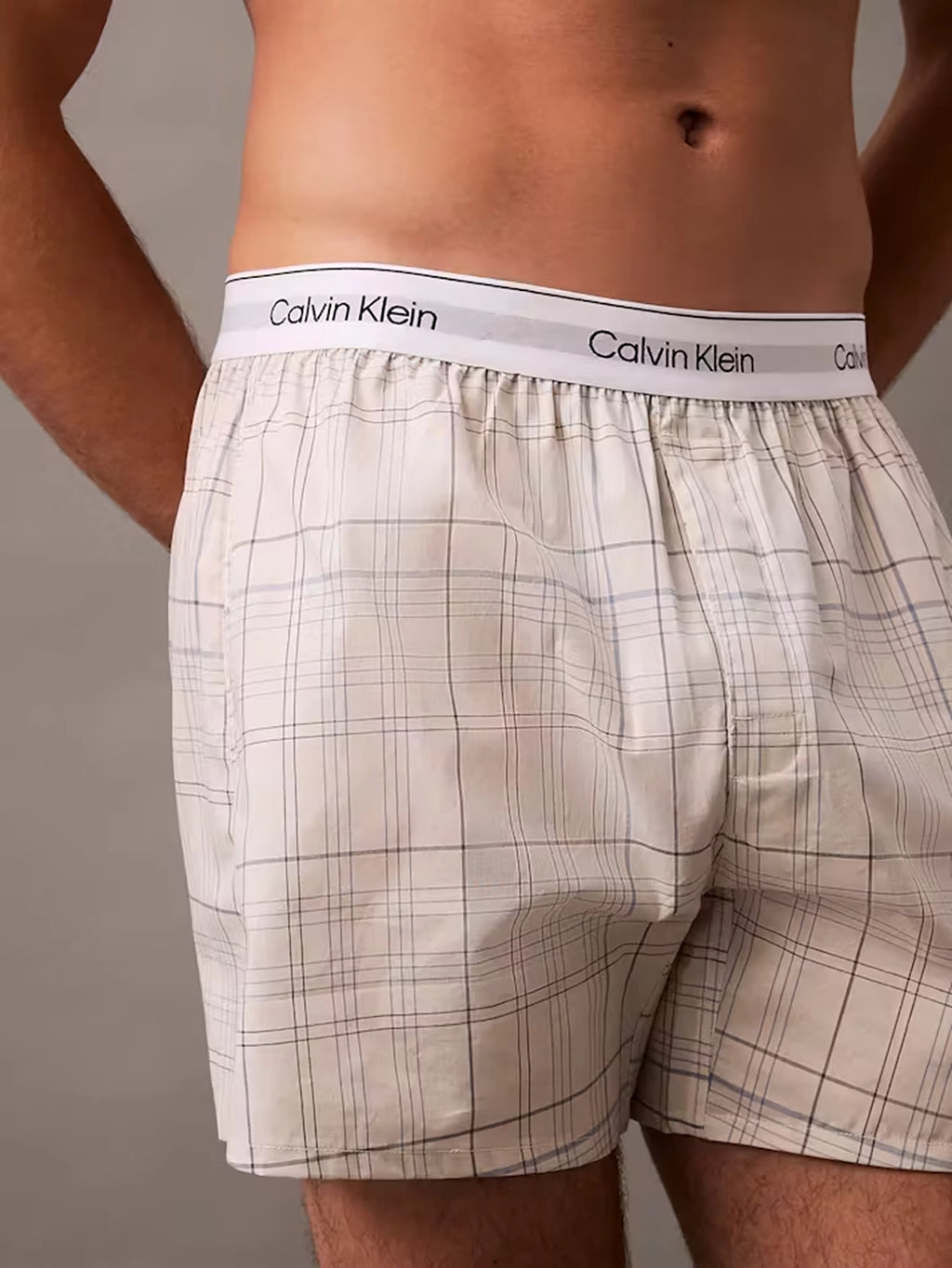 CALVIN KLEIN COTTON TRAD BOXER SHORTS NM2831