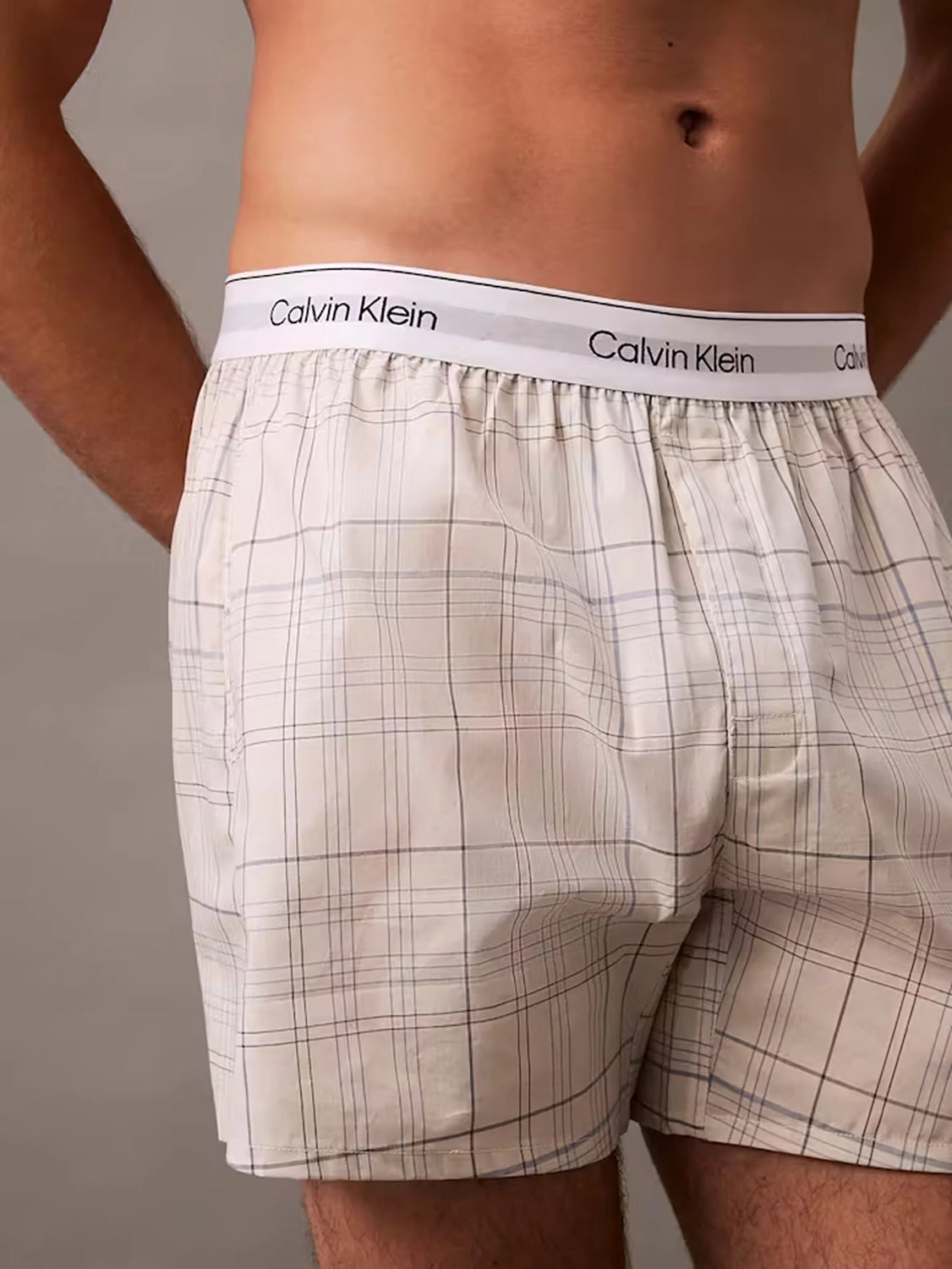CALVIN KLEIN COTTON TRAD BOXER SHORTS NM2831
