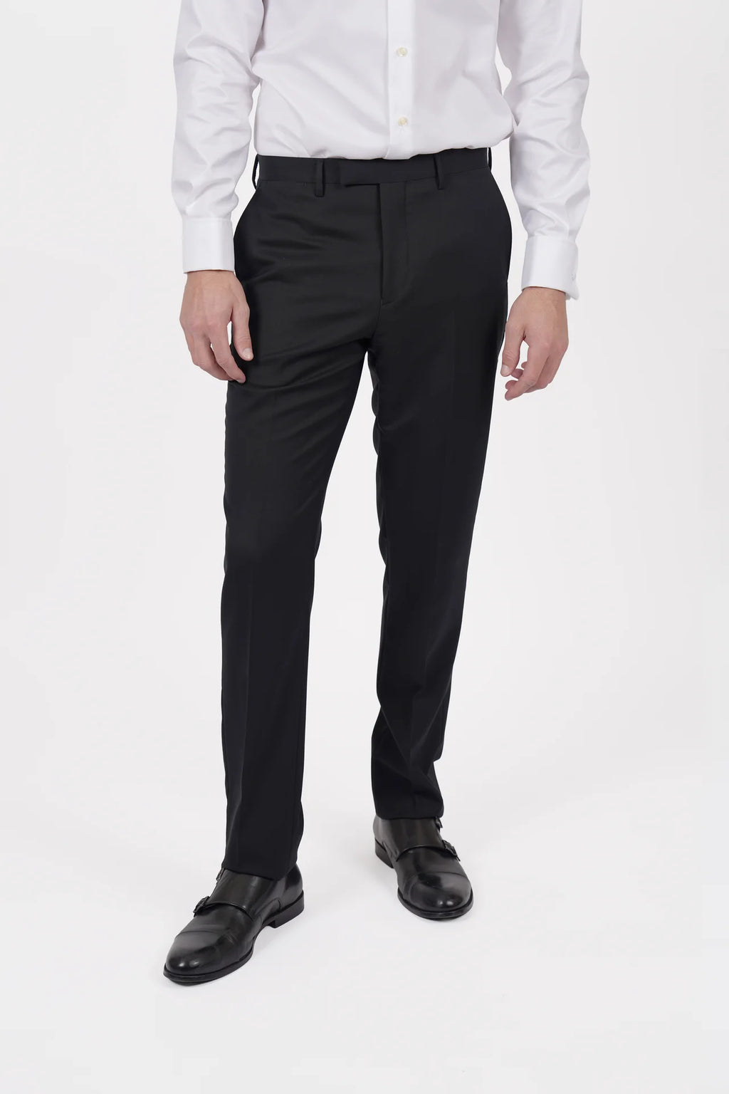 HARDY AMIES BRINSLEY 100% WOOL DINNER SUIT TROUSER PNT007