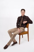 HARDY AMIES BRINSLEY WOOL MIX SUIT TROUSER PNT538