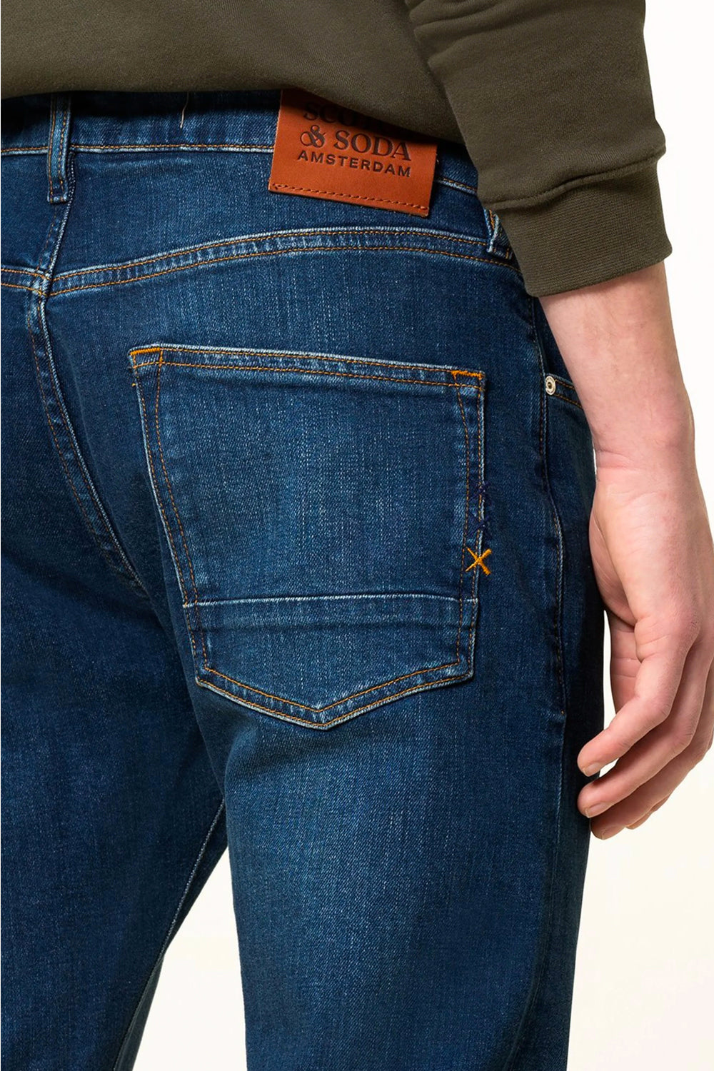 Scotch & Soda Core Ralston Regular Fit-Organic Cotton Jeans voor heren, Aqua Blue 3625, 32W / 30L Scotch & Soda Core Ralston Regular Fit-Organic Cotton Jeans voor heren, Aqua Blue 3625, 32W / 30L
