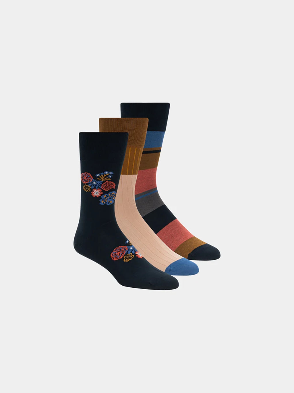 SCOTCH & SODA NON TERRY 3PK CREW SOCKS SS123277