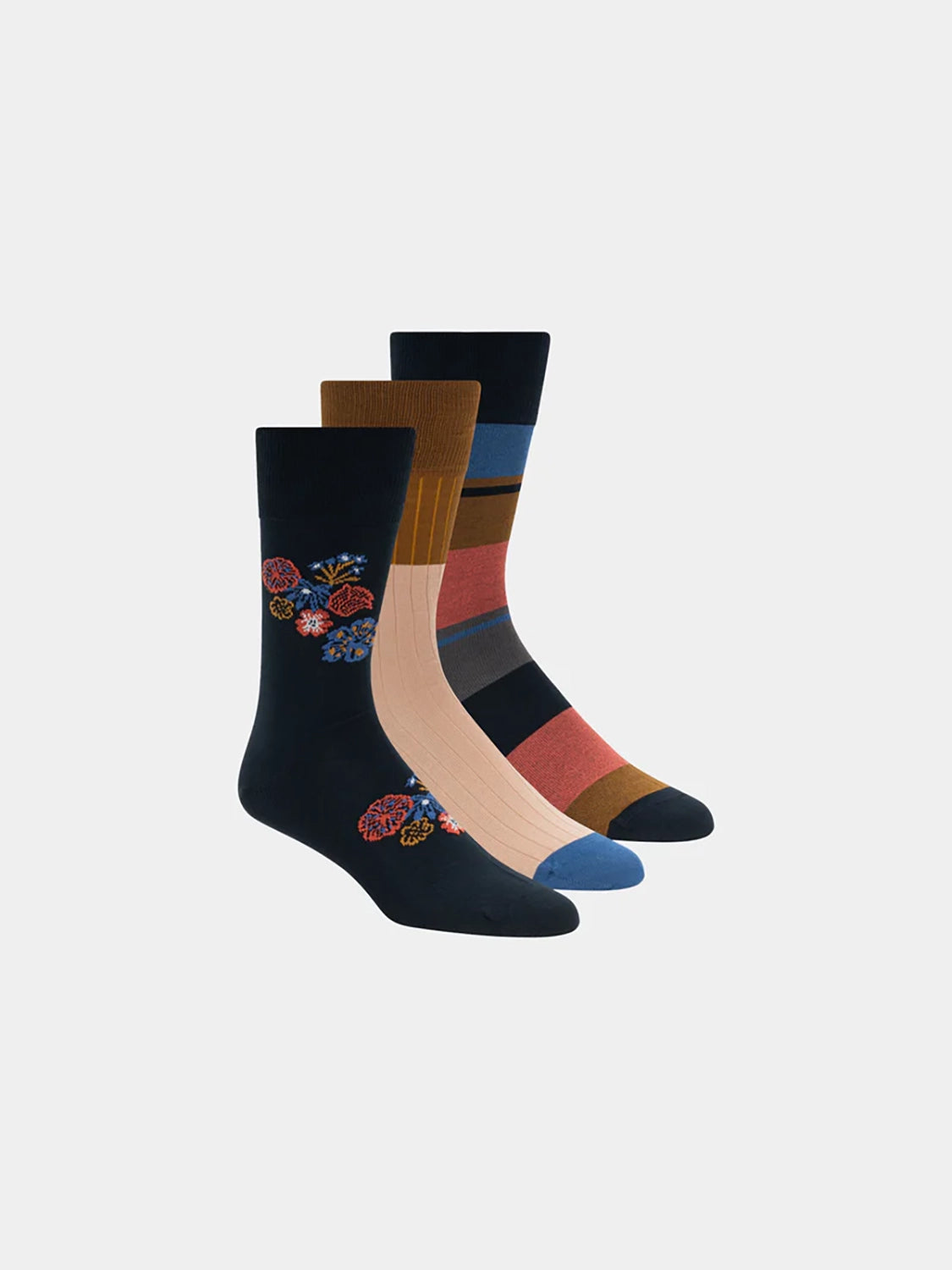 SCOTCH & SODA NON TERRY 3PK CREW SOCKS SS123277