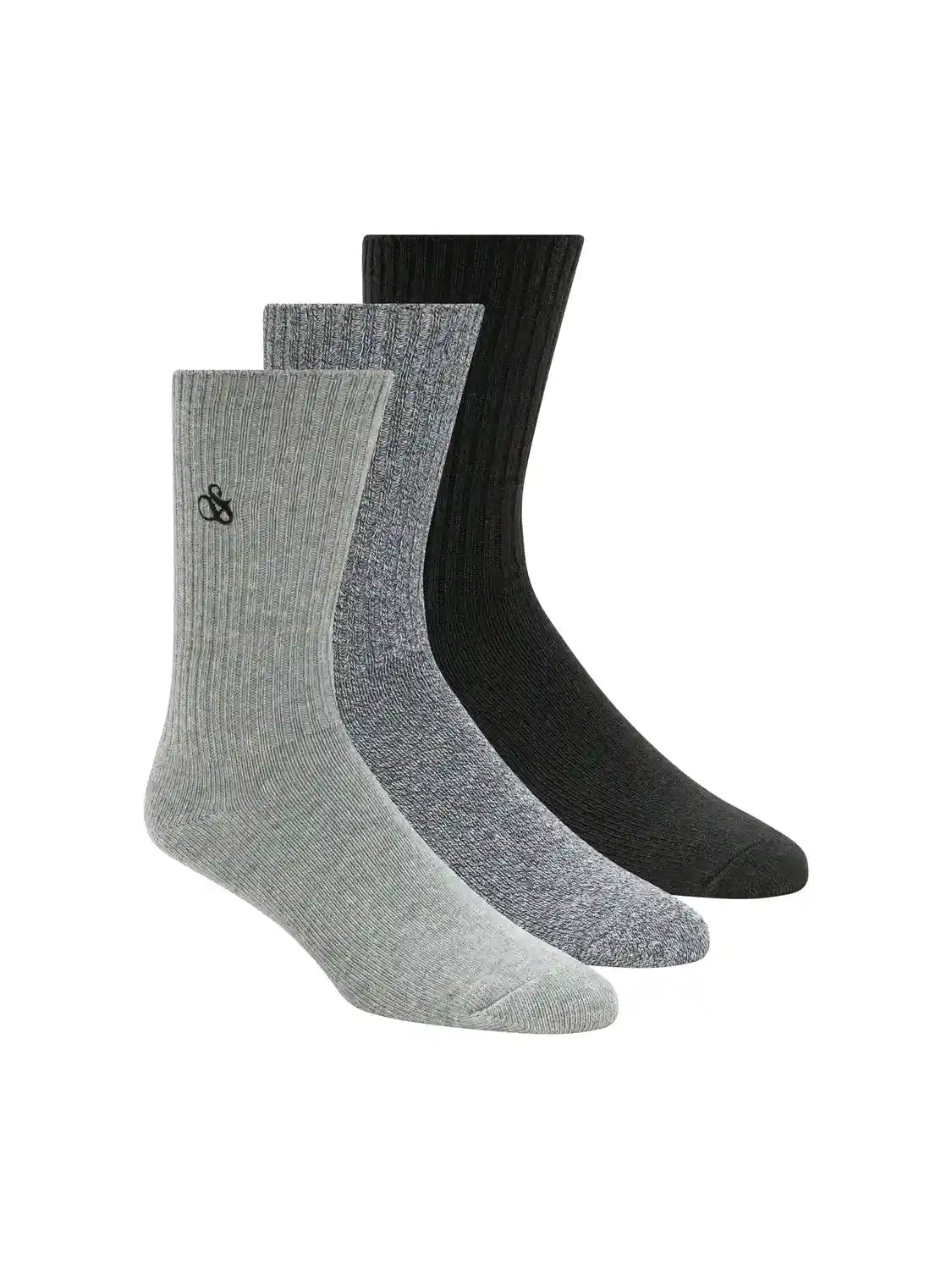 SCOTCH & SODA NON TERRY 3PK CREW SOCKS SS123279