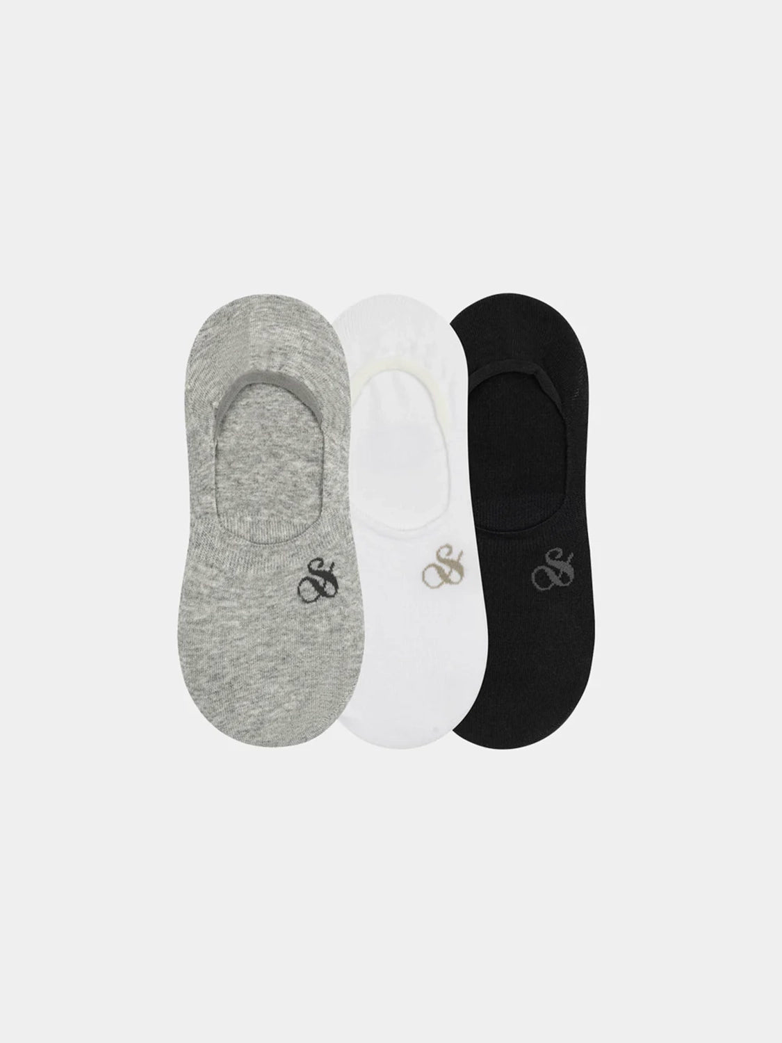 SCOTCH & SODA NON TERRY LINER 3PK NO SHOW SOCKS SS43313