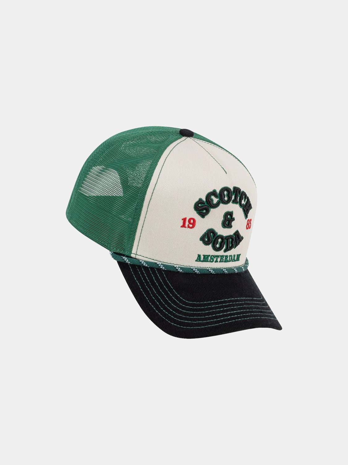 SCOTCH & SODA BREEZY ADJUSTABLE TRUCKER CAP SSM73019