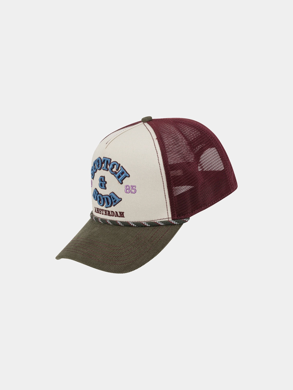 SCOTCH & SODA BREEZY ADJUSTABLE TRUCKER CAP SSM73019