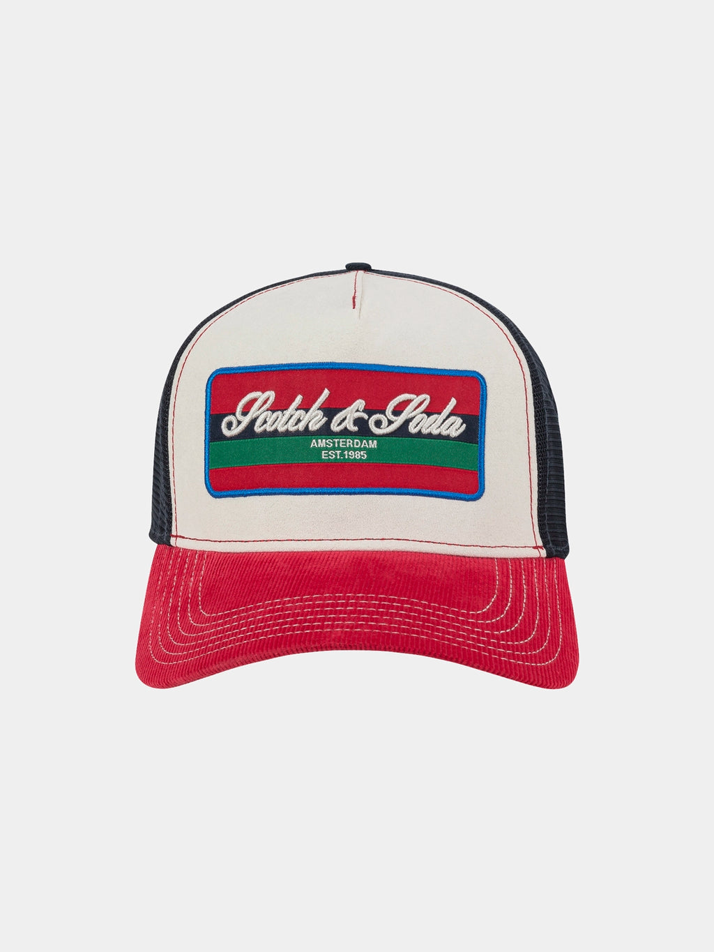 SCOTCH & SODA CANYON ADJUSTABLE TRUCKER CAP SSM73021