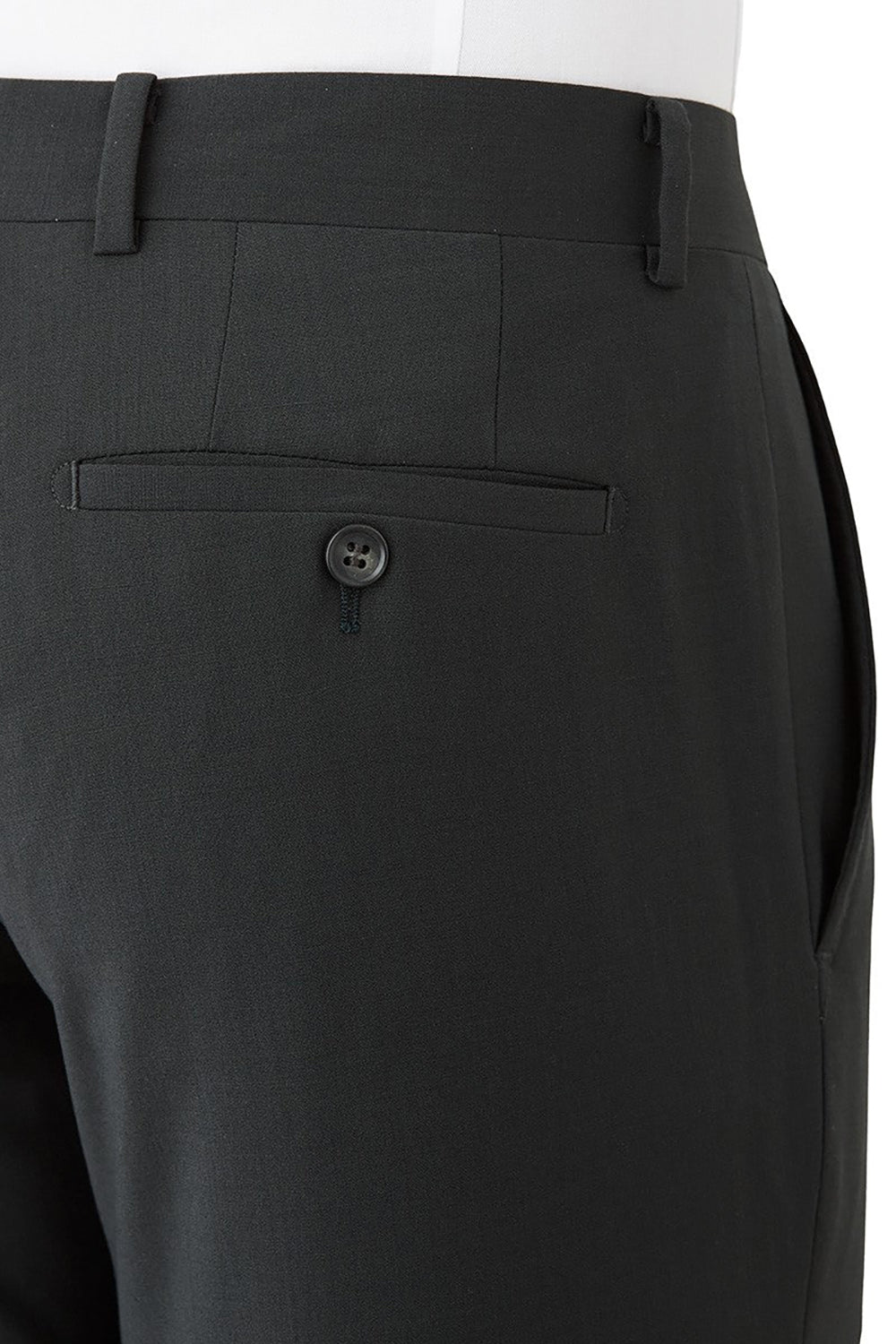 GIBSON CAPER WOOL STRETCH FLAT FRONT SUIT TROUSER FGR605