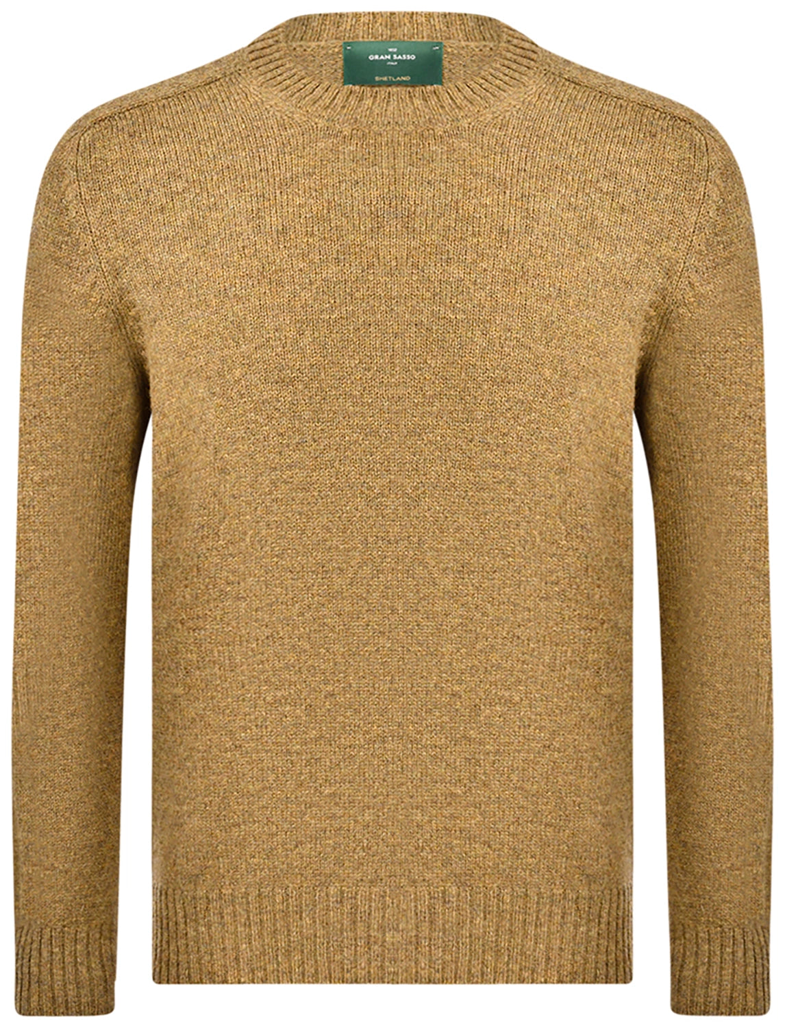 GRAN SASSO SHETLAND WOOL CREW NECK KNIT 13119