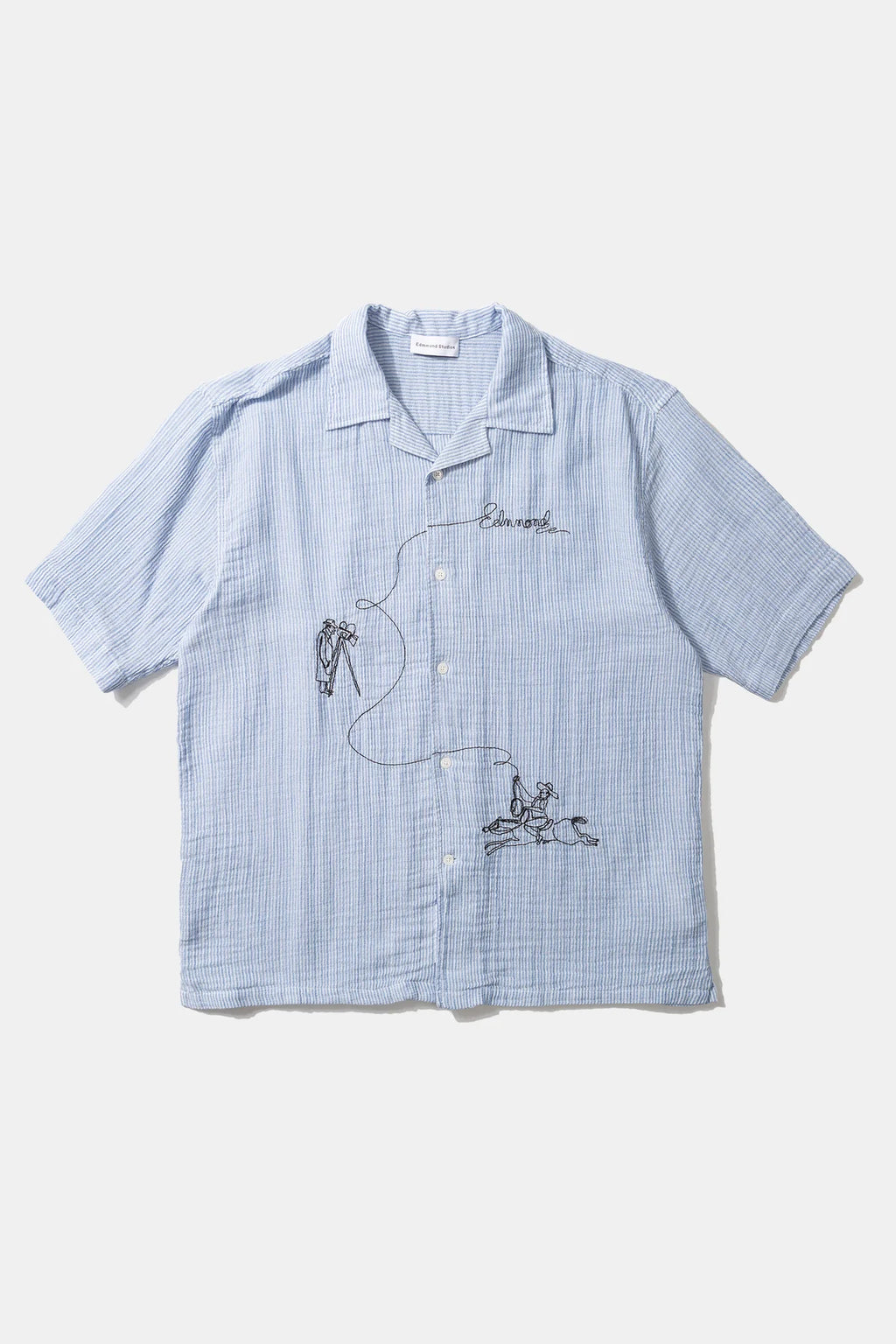EDMMOND WESTERN EMBROIDERED S/S SHIRT 1261022560