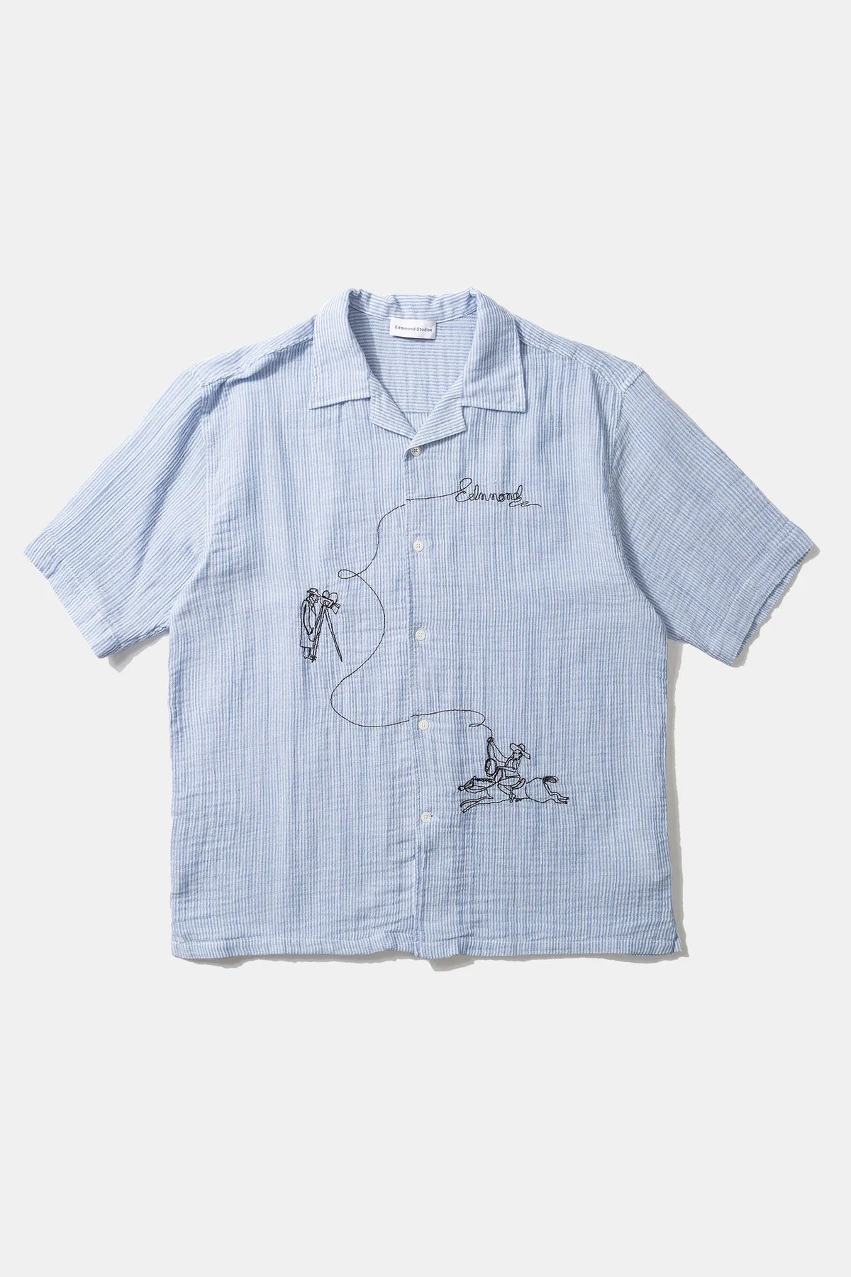EDMMOND WESTERN EMBROIDERED S/S SHIRT 1261022560