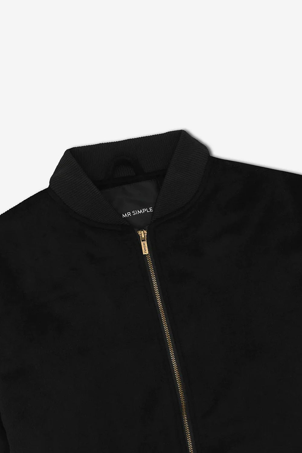 MR SIMPLE WOOL BOMBER JACKET