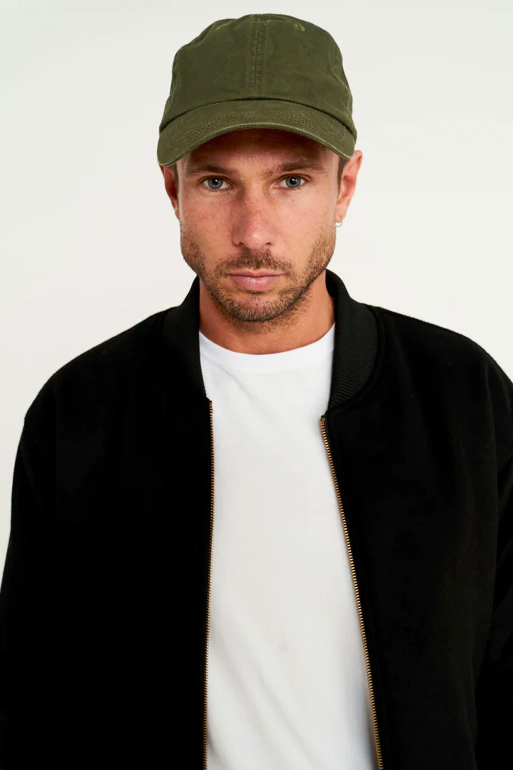 MR SIMPLE WOOL BOMBER JACKET