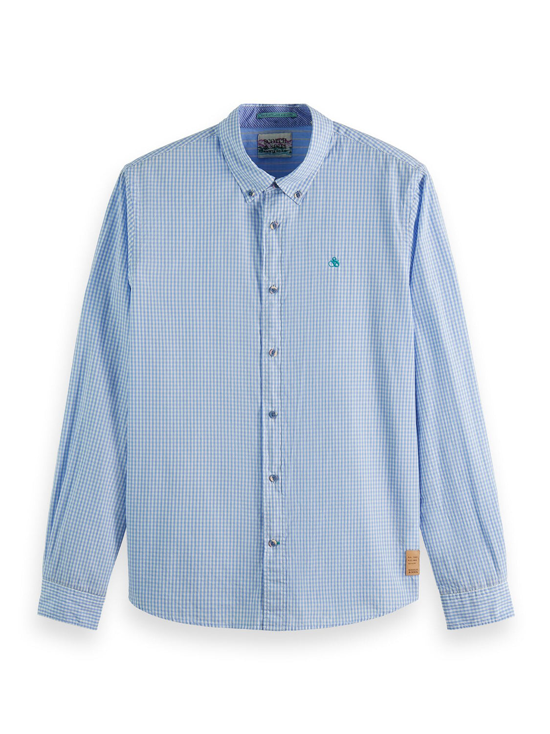 SCOTCH & SODA SLIM FIT COTTON POPLIN L/S SHIRT SAS169047