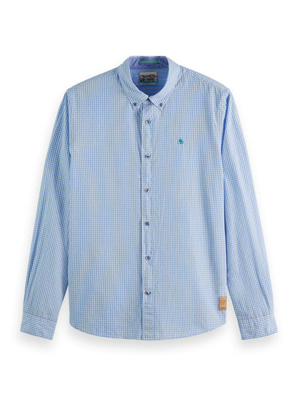 SCOTCH & SODA SLIM FIT COTTON POPLIN L/S SHIRT SAS169047