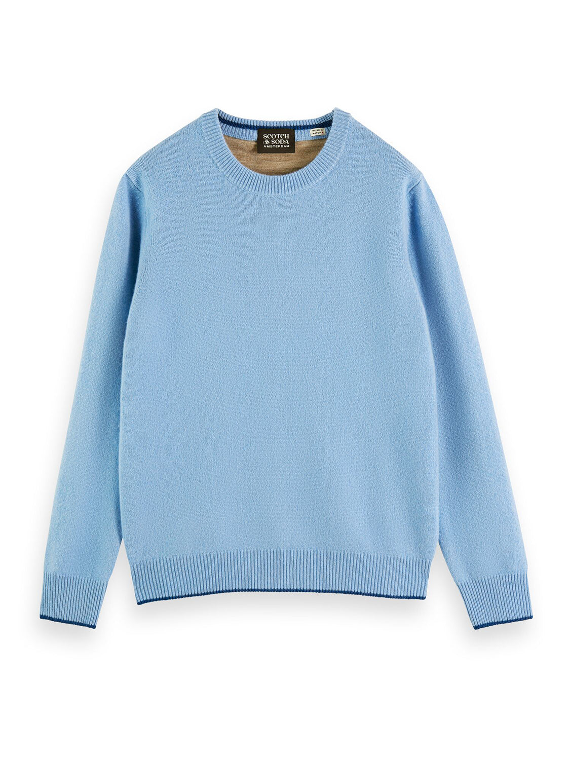 SCOTCH & SODA RECYCLED CASHMERE BLEND CREW KNIT SAS169267