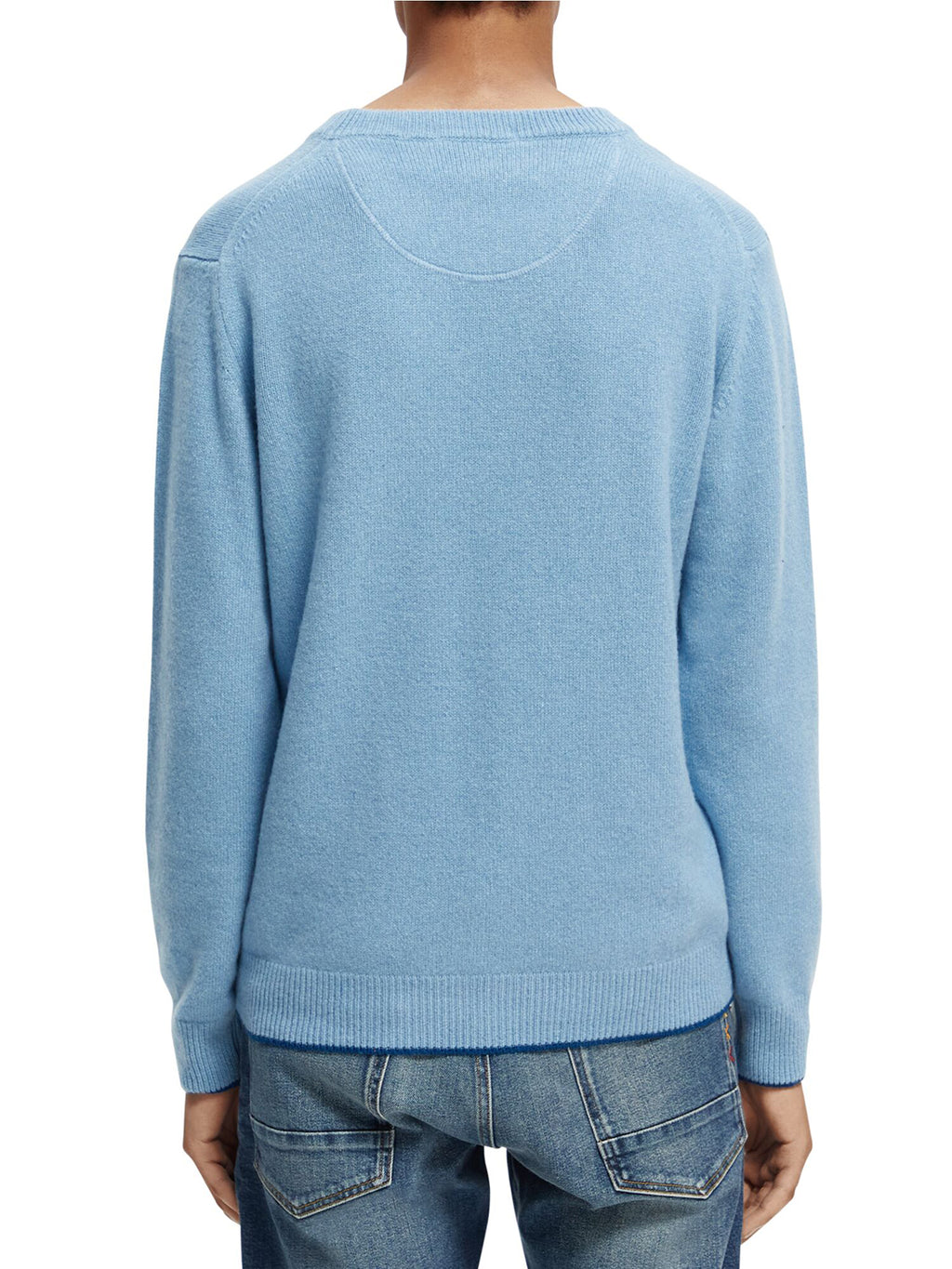 SCOTCH & SODA RECYCLED CASHMERE BLEND CREW KNIT SAS169267