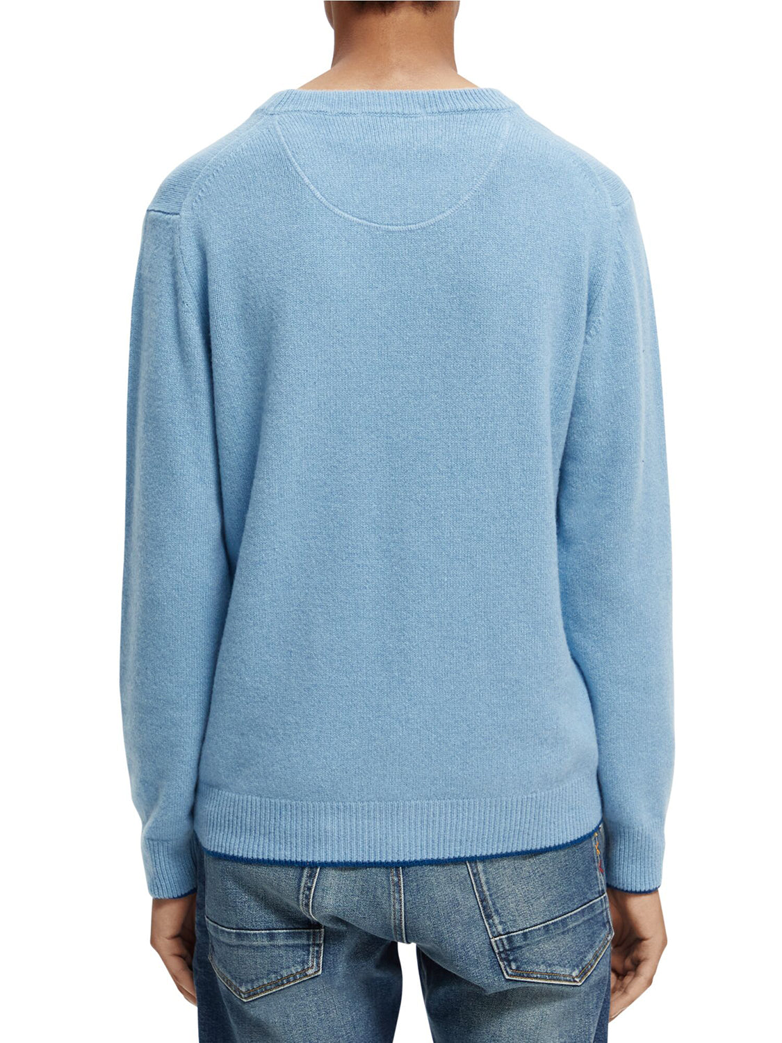 SCOTCH & SODA RECYCLED CASHMERE BLEND CREW KNIT SAS169267