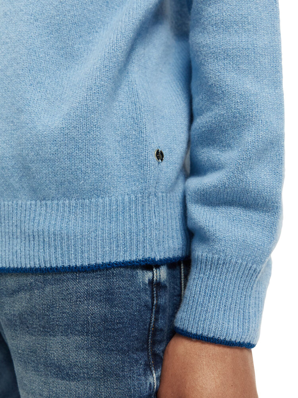 SCOTCH & SODA RECYCLED CASHMERE BLEND CREW KNIT SAS169267