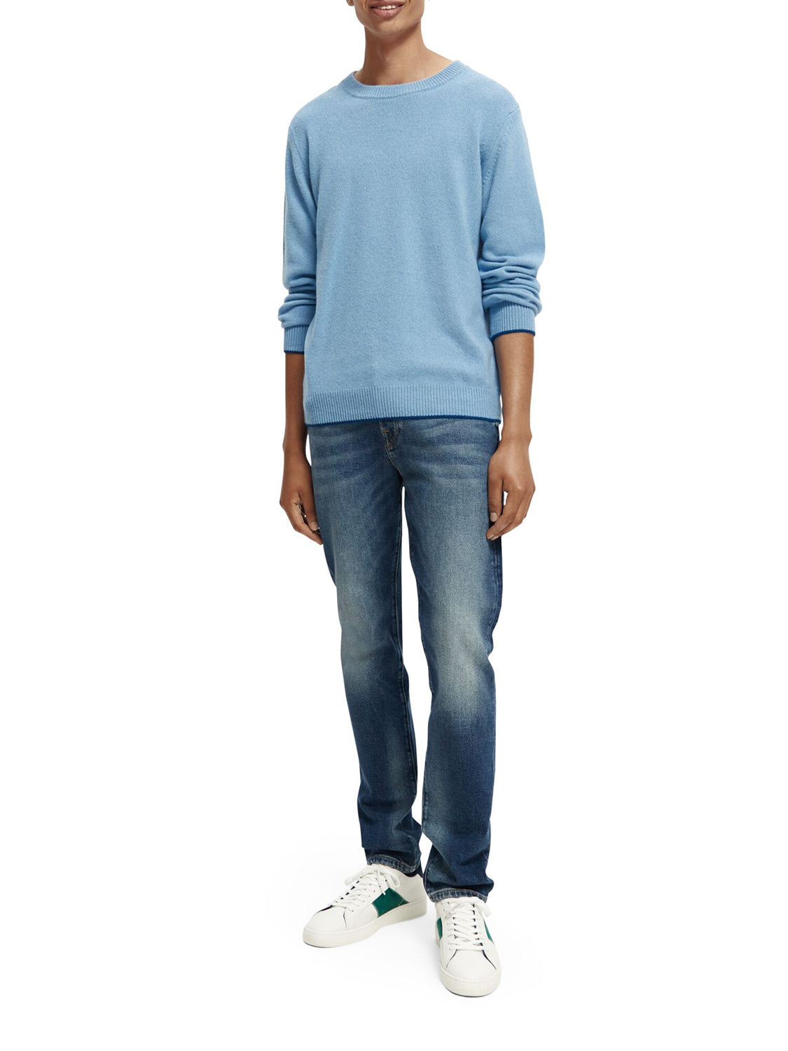 SCOTCH & SODA RECYCLED CASHMERE BLEND CREW KNIT SAS169267