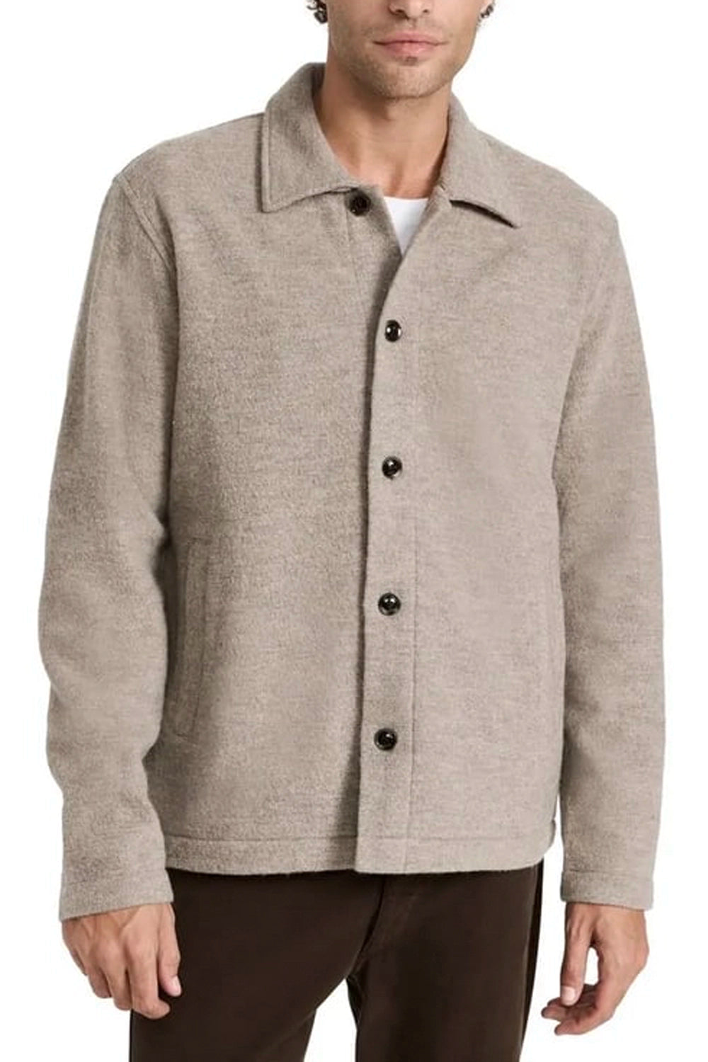 NN07 ZANDER SOFT BOILED 100% MERINO WOOL RELAXED FIT JACKET 6398