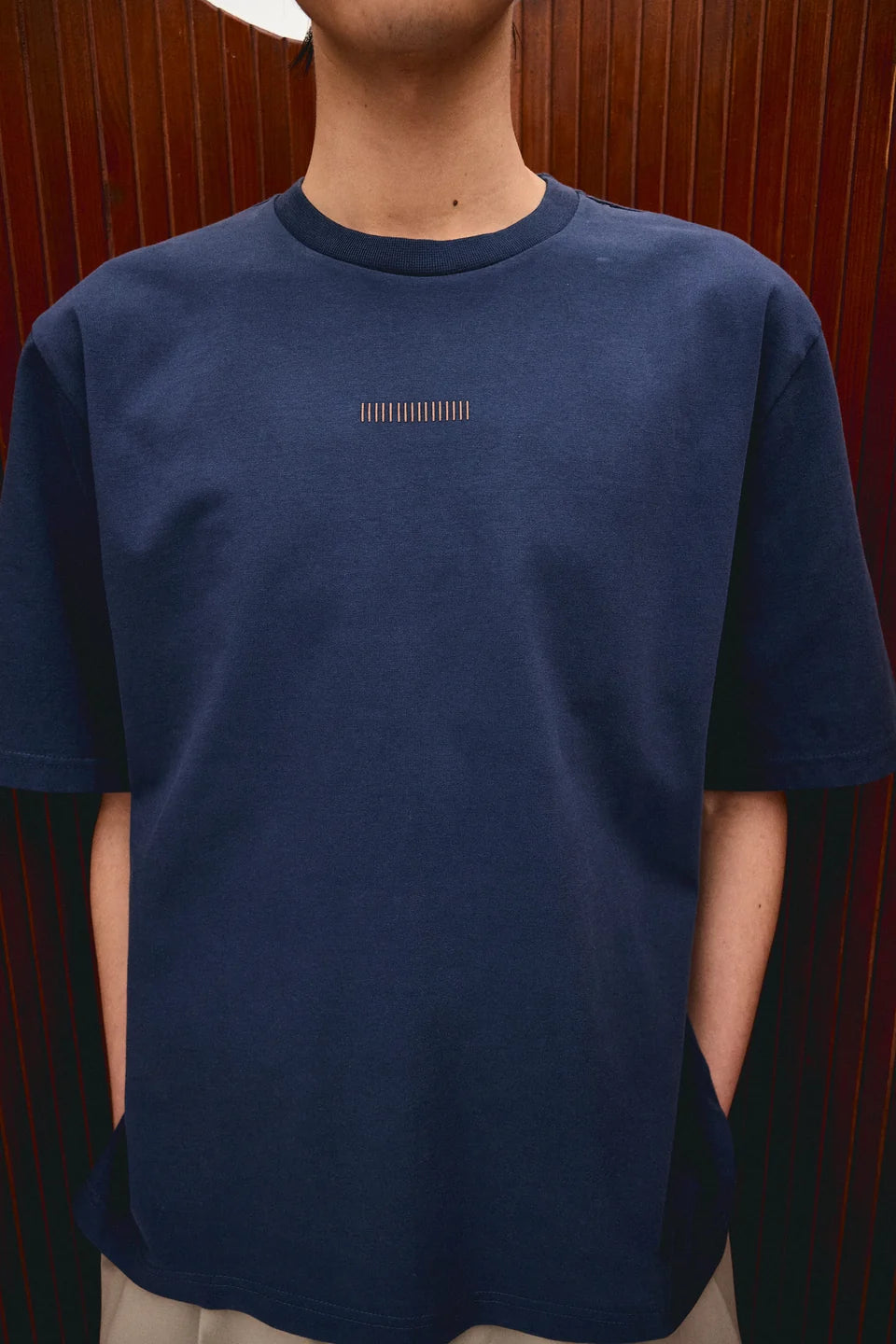 UNFEIGNED LOGO ORGANIC COTTON TSHIRT BTSWL169