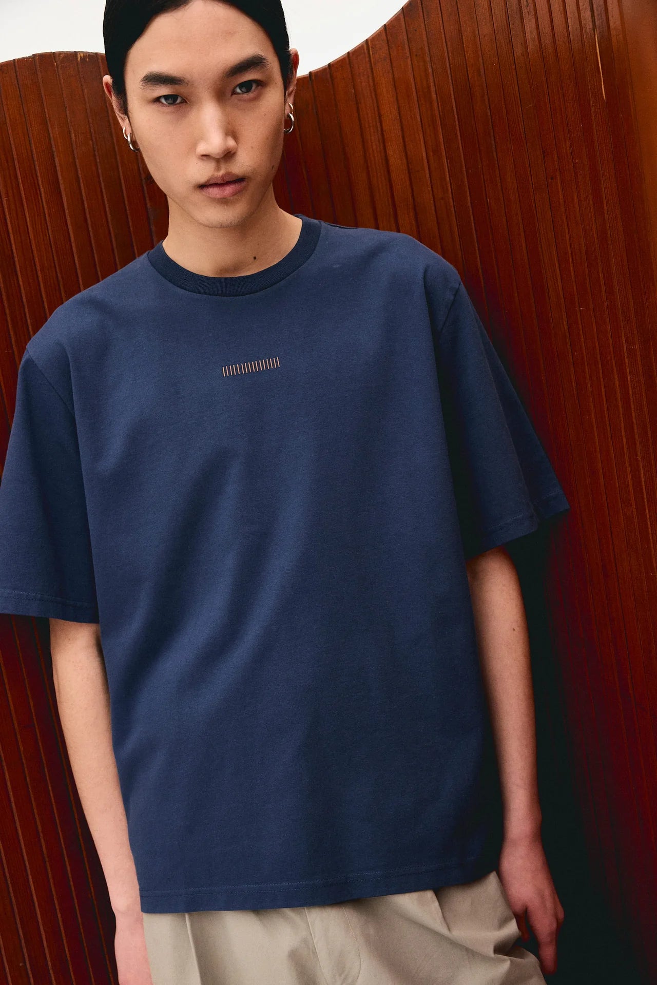 UNFEIGNED LOGO ORGANIC COTTON TSHIRT BTSWL169