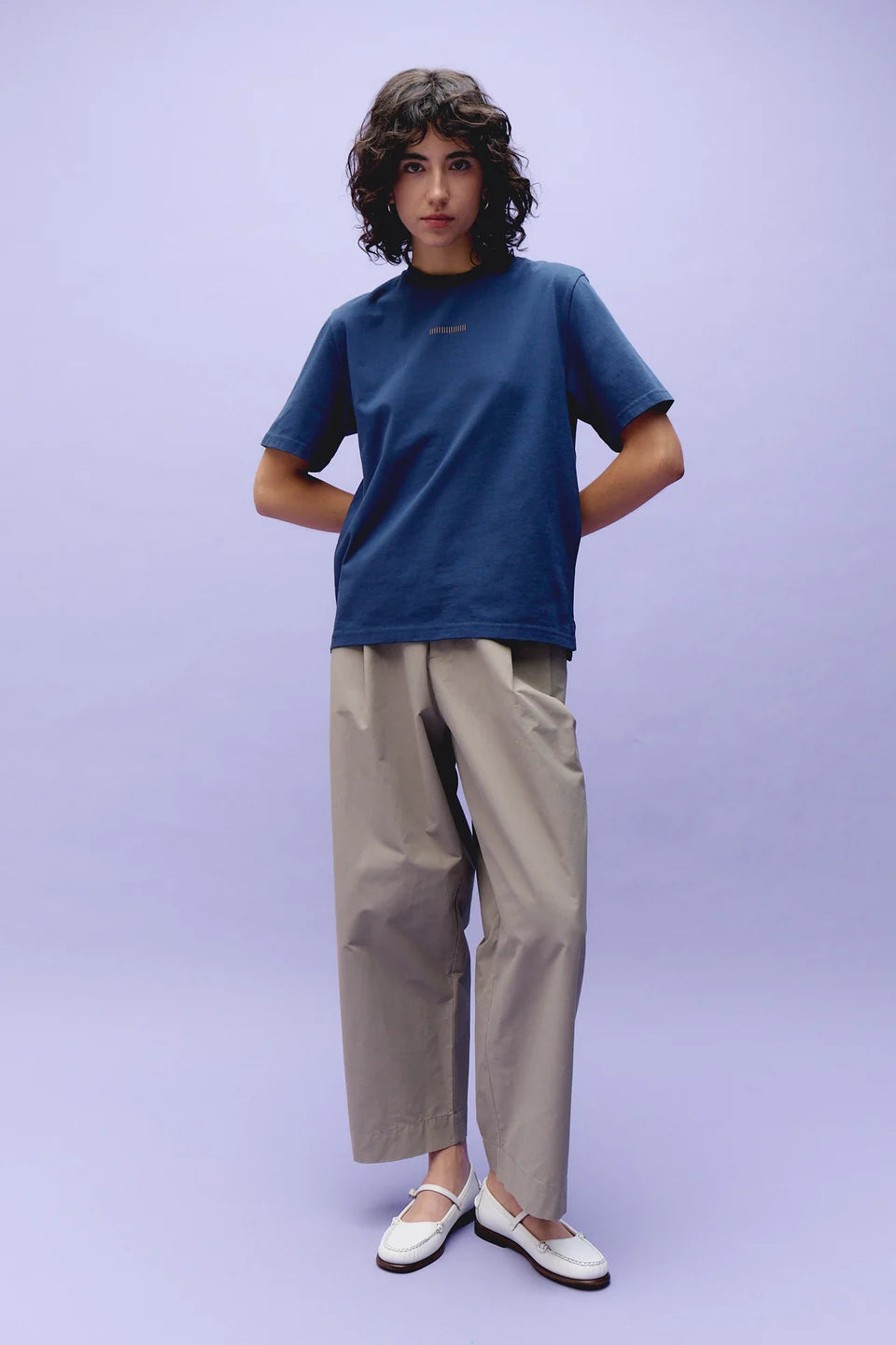 UNFEIGNED LOGO ORGANIC COTTON TSHIRT BTSWL169