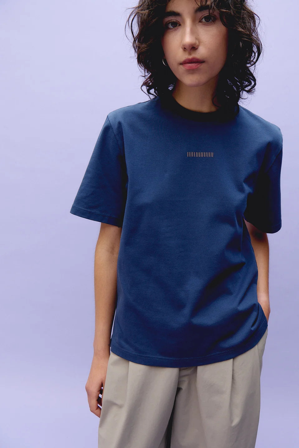 UNFEIGNED LOGO ORGANIC COTTON TSHIRT BTSWL169