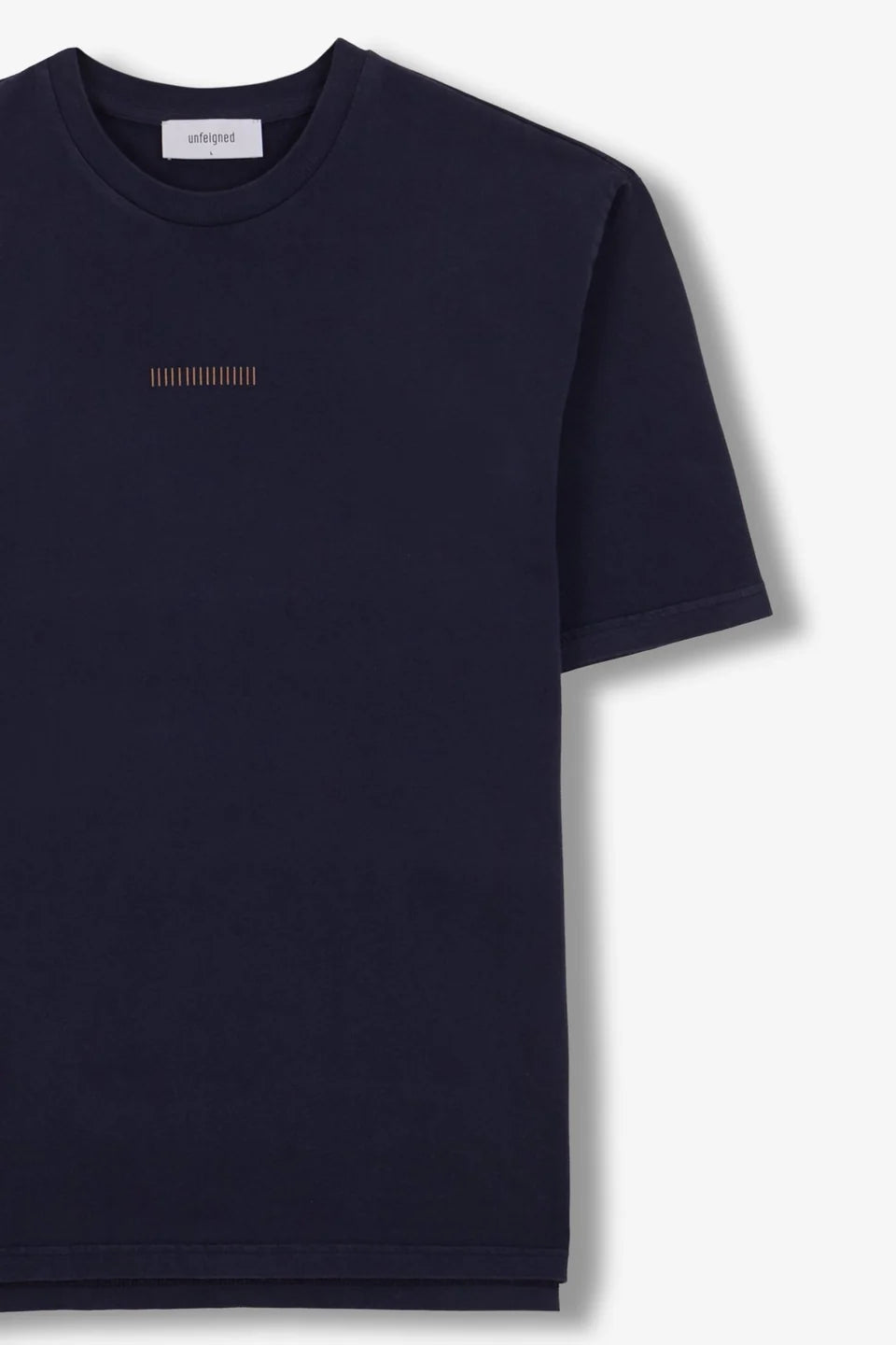 UNFEIGNED LOGO ORGANIC COTTON TSHIRT BTSWL169
