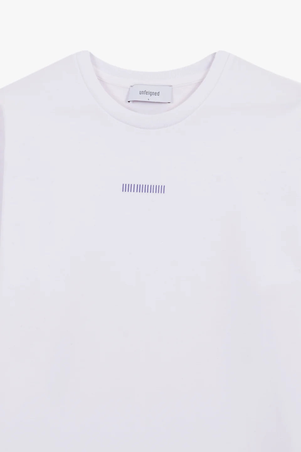 UNFEIGNED LOGO ORGANIC COTTON TSHIRT BTSWL33