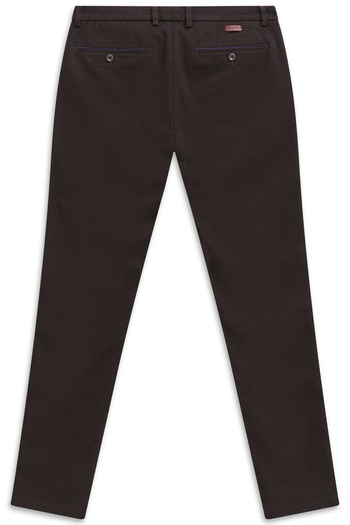 BUGATTI TEXTURED STRETCH COTTON CHINO 46865