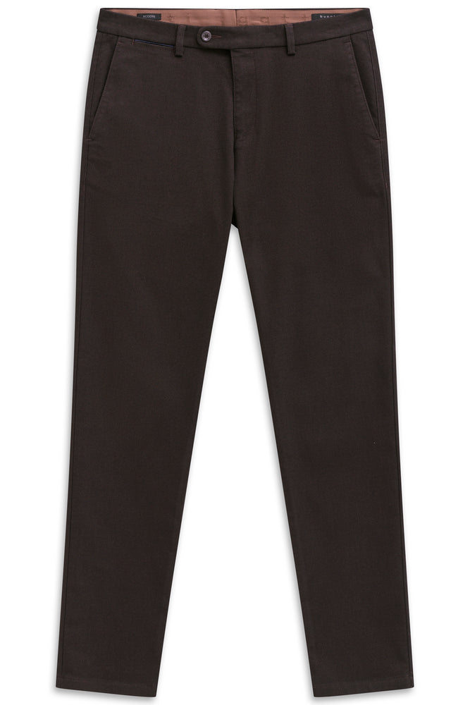 BUGATTI TEXTURED STRETCH COTTON CHINO 46865