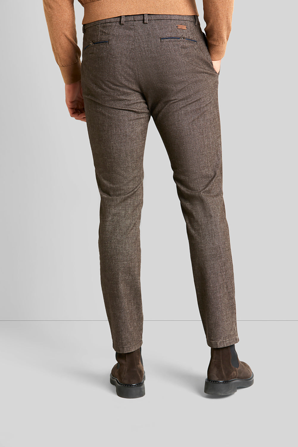 BUGATTI STRETCH TEXTURED COTTON MODERN FIT CHINO 46112