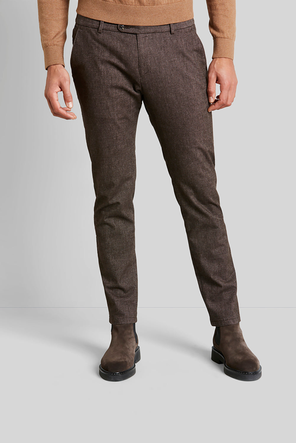 BUGATTI STRETCH TEXTURED COTTON MODERN FIT CHINO 46112