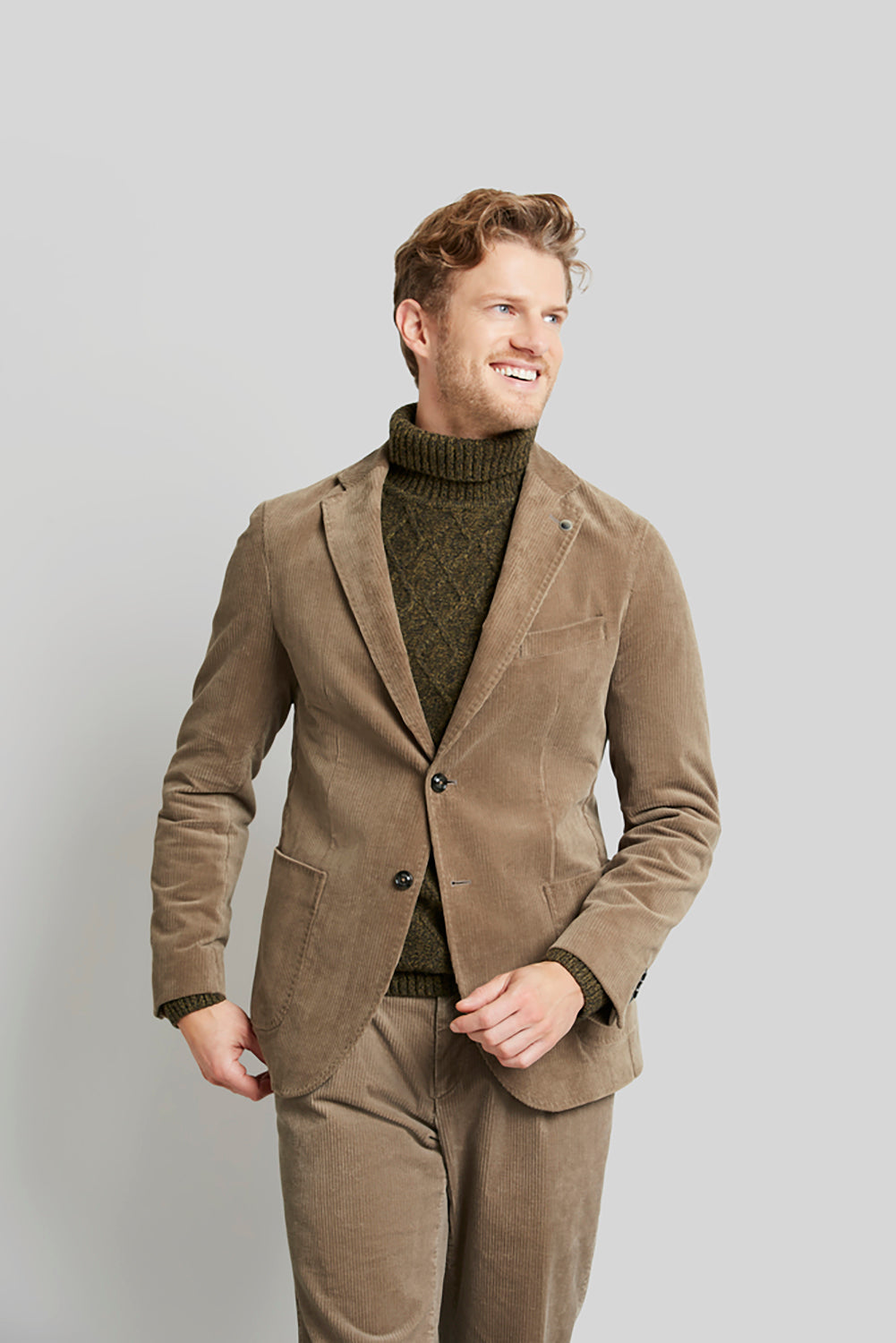 BUGATTI ITALIAN STRETCH CORDUROY SLIM FIT BLAZER 49284
