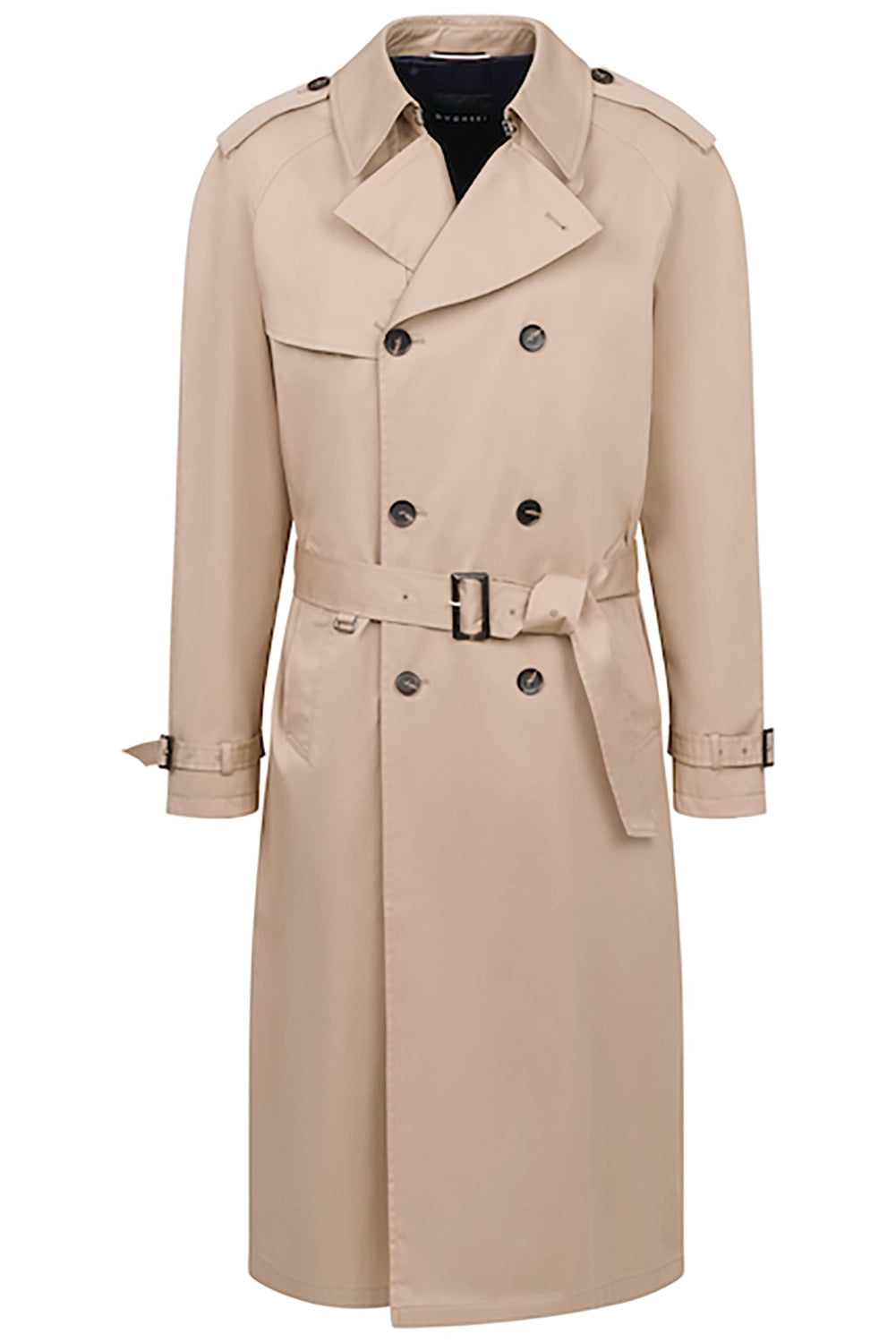 BUGATTI COTTON DOUBLE BREASTED TRENCHCOAT 7313