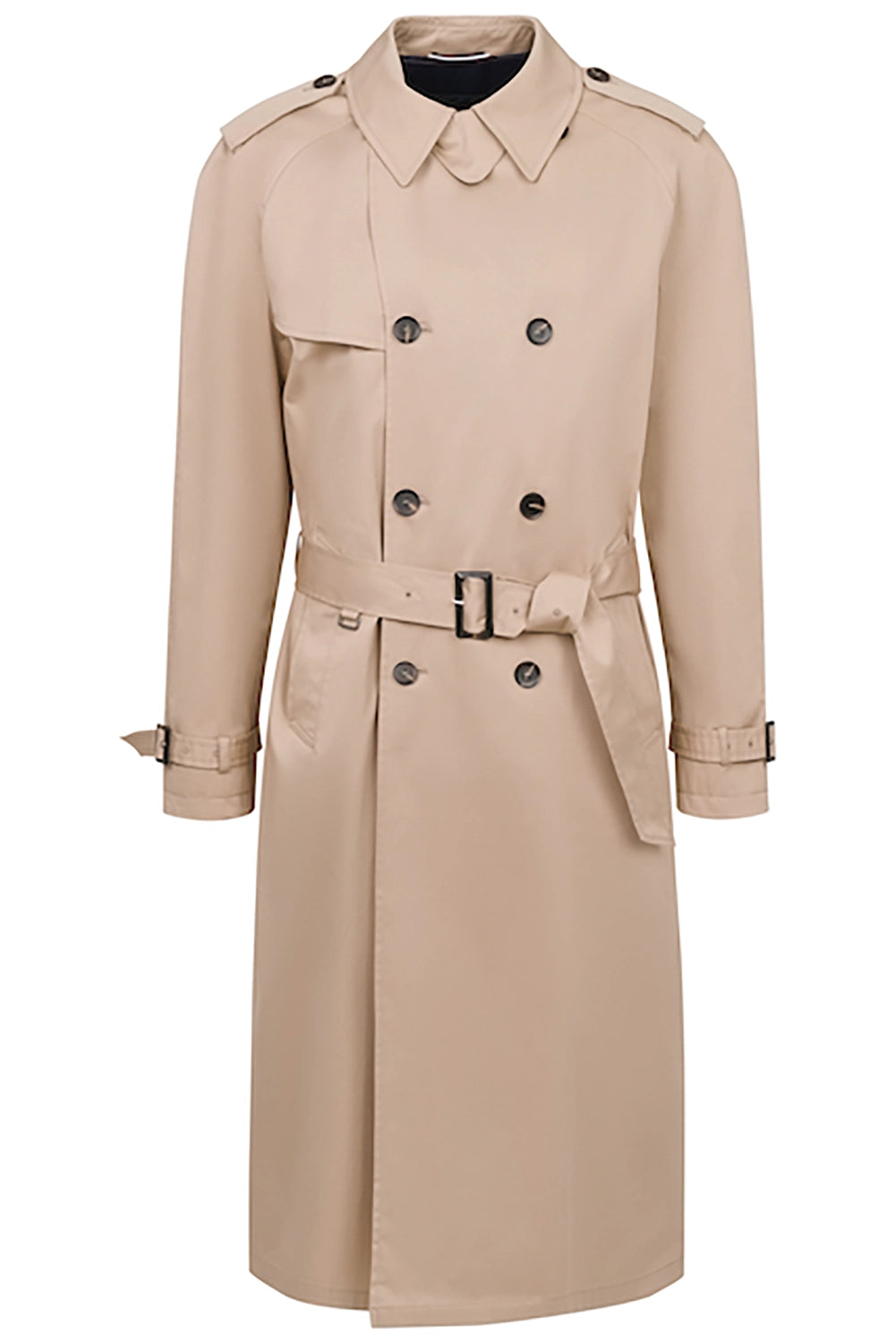 BUGATTI COTTON DOUBLE BREASTED TRENCHCOAT 7313