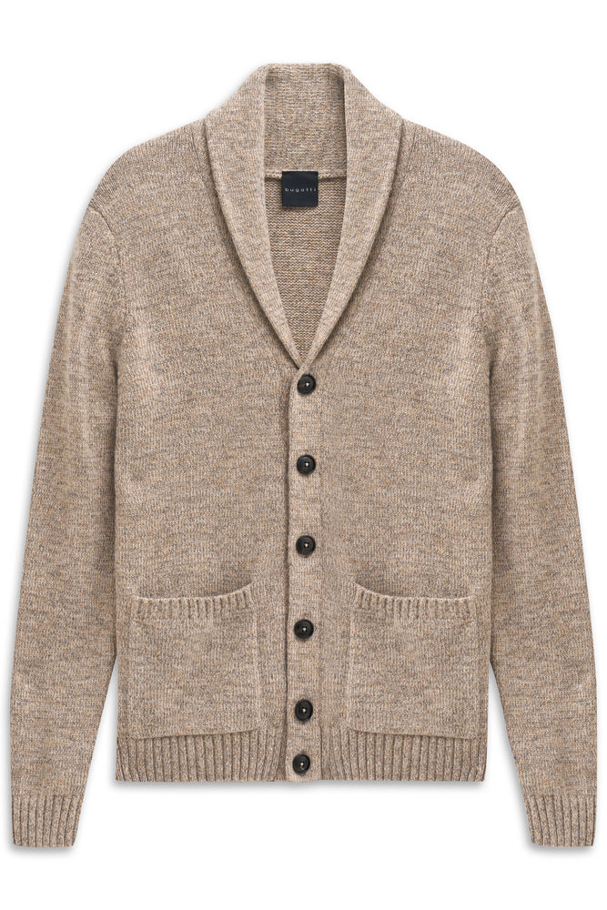 BUGATTI WOOL BLEND SHAWL CARDIGAN 46990