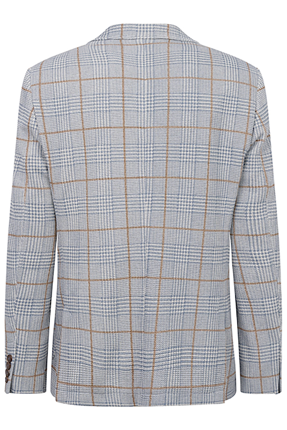 BUGATTI COTTON BLEND TEXTURED CHECK BLAZER 7981