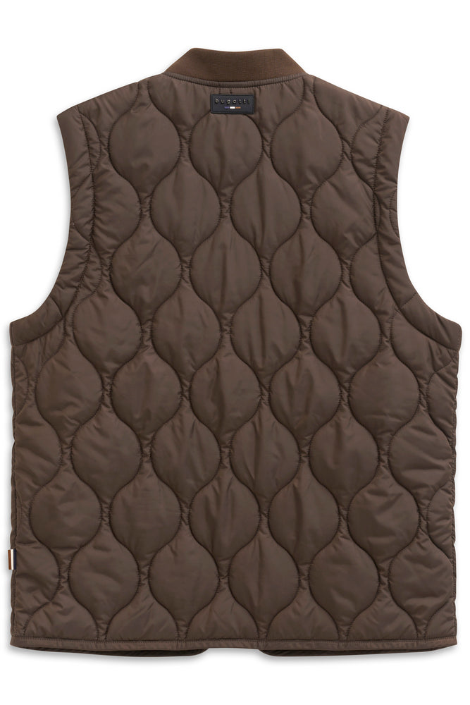 BUGATTI LIGHT INSULATED QUILT ZIP VEST 81010