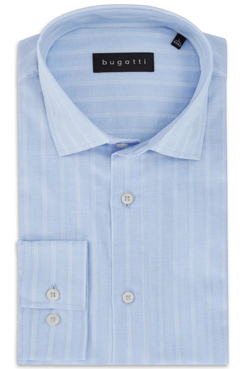 BUGATTI TENCEL LINEN MIX L/S SHIRT 18716E